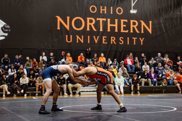 News Article Image - Study to keep wrestlers healthy provides hands-on education for ONU student