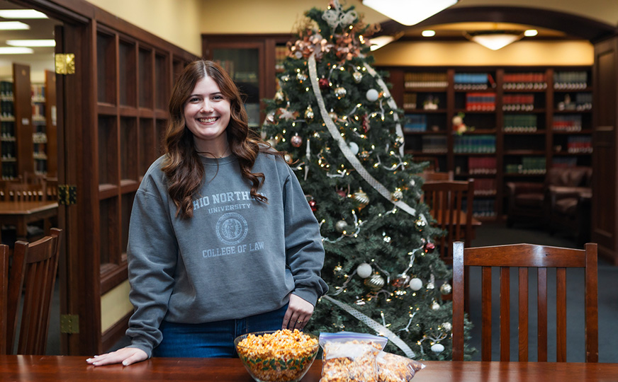 Photo of Grace with her Caramel Corn