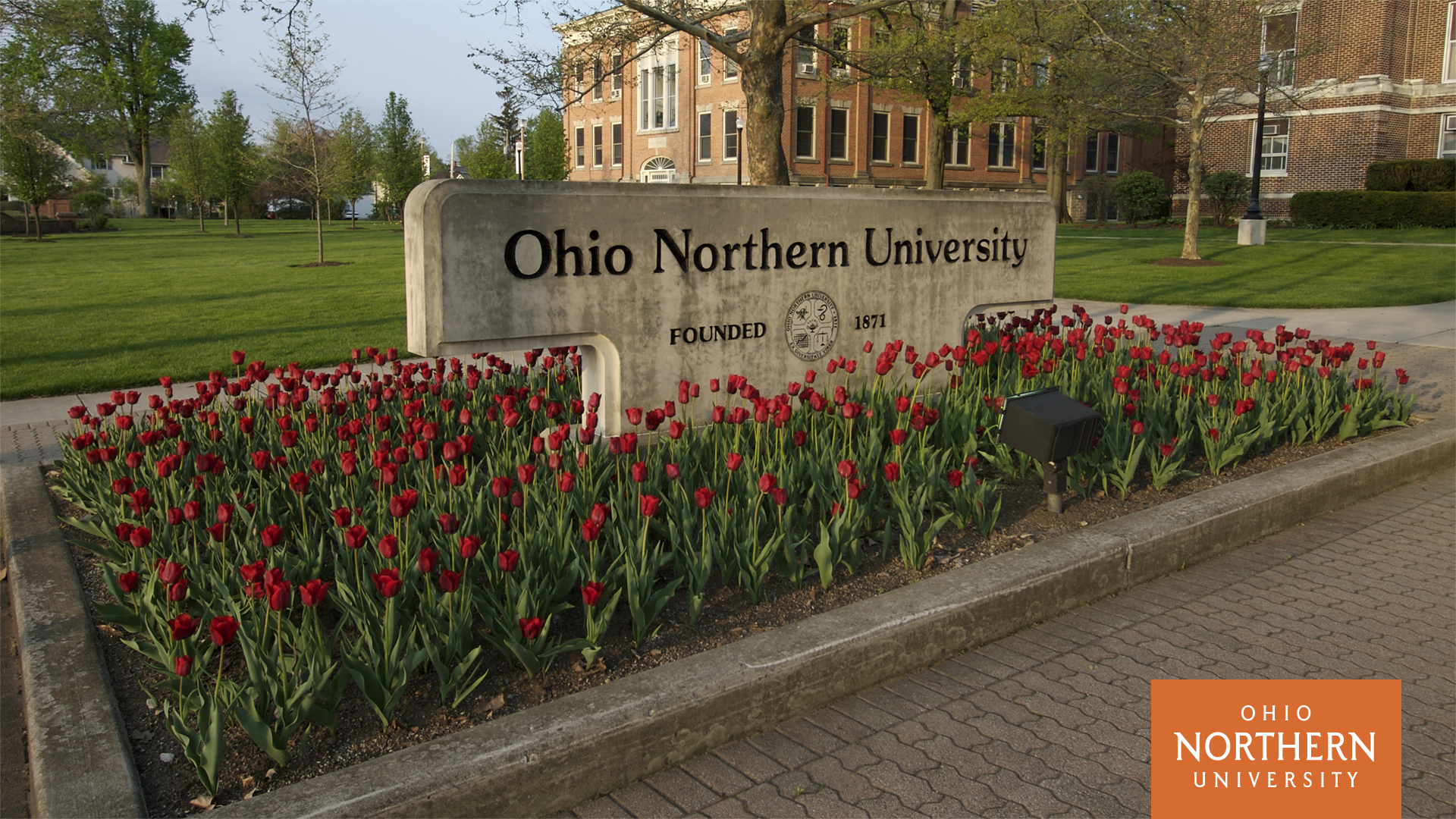Video conferencing backgrounds | Ohio Northern University