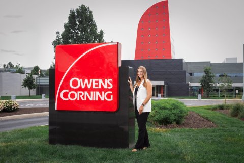 A photo of Brooke by Owens Corning Signage