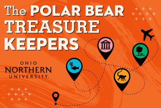 Graphic that says The Polar Bear Treasure Keepers