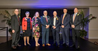 Photo of all Distinguished Awards Winners