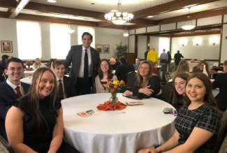 Members of ONU's Pi Sigma Alpha chapter.