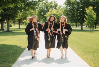 Ohio Northern University 2023 graduates at commencement.